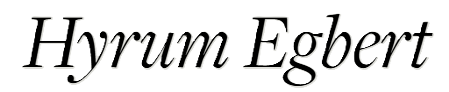 hyrum egbert